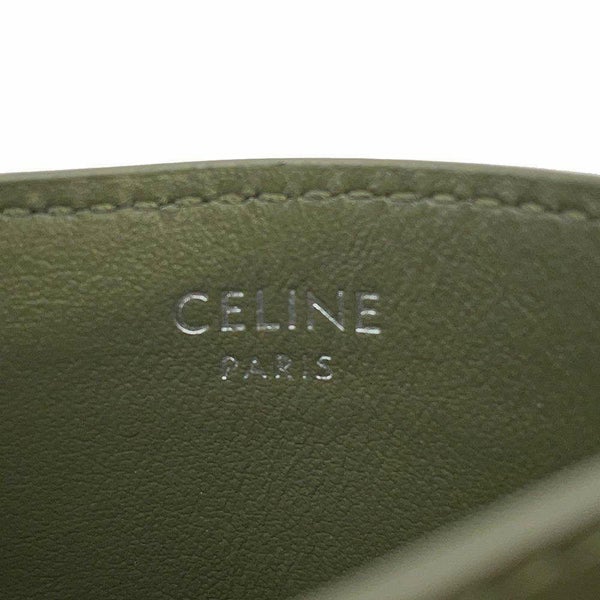 セリーヌ カードケース CELINEロゴ カーフレザー 10B703DMF CELINE パスケース