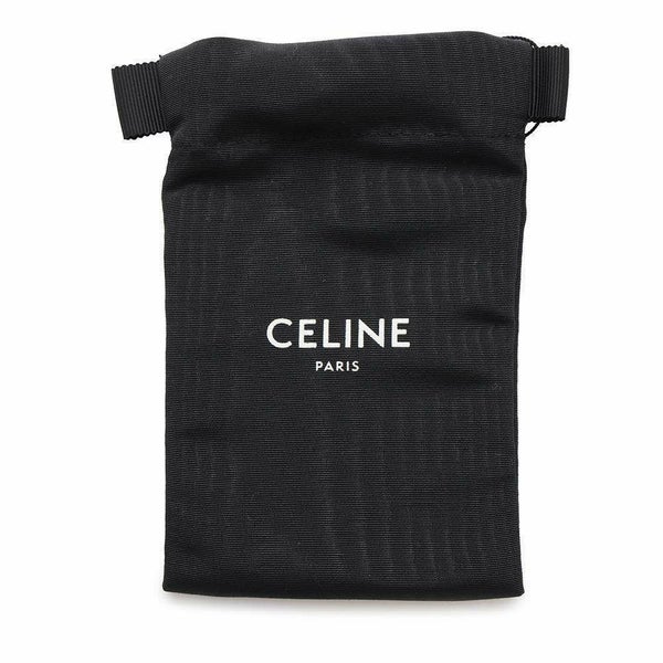 セリーヌ カードケース CELINEロゴ カーフレザー 10B703DMF CELINE パスケース