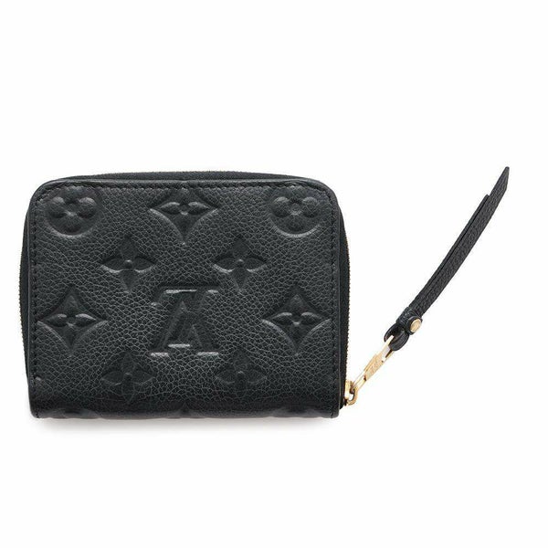 ルイヴィトン コインケース モノグラム・アンプラント ジッピー・コインパース M60574 小銭入れ 黒 ブラック ラウンドファスナー