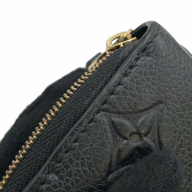 ルイヴィトン コインケース モノグラム・アンプラント ジッピー・コインパース M60574 小銭入れ 黒 ブラック ラウンドファスナー
