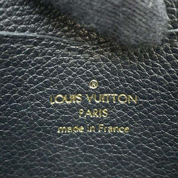 ルイヴィトン コインケース モノグラム・アンプラント ジッピー・コインパース M60574 小銭入れ 黒 ブラック ラウンドファスナー