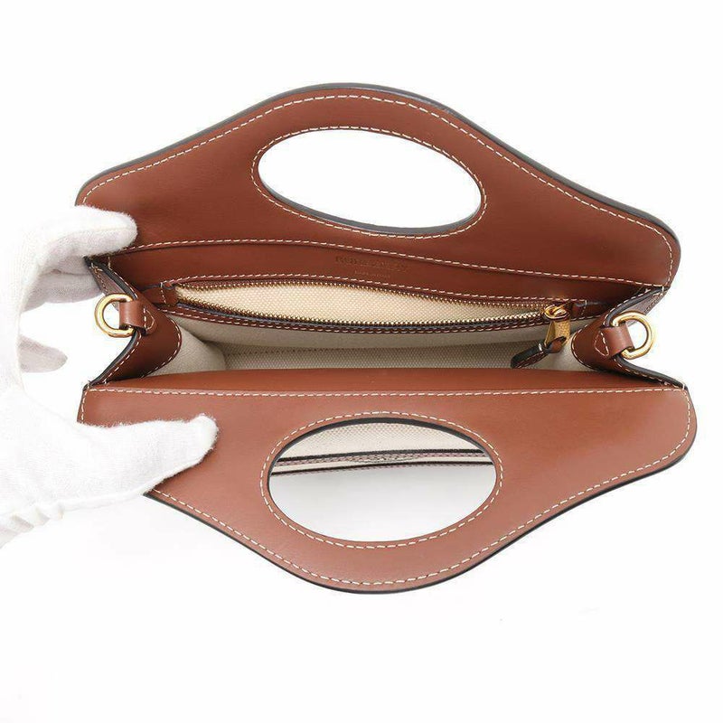 バーバリー ショルダーバッグ ミニ ロゴ キャンバス レザー 8028062 BURBERRY ショルダーバッグ