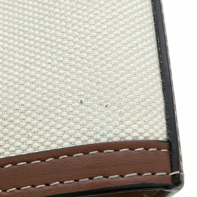 バーバリー ショルダーバッグ ミニ ロゴ キャンバス レザー 8028062 BURBERRY ショルダーバッグ