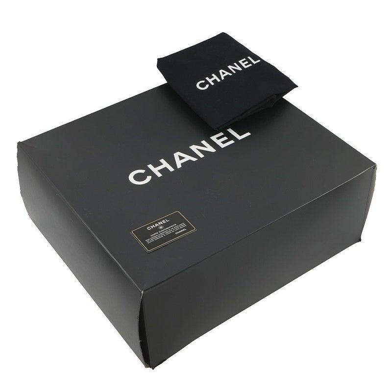 シャネル チェーントートバッグ ポートベロー ココマーク マトラッセ ヴィンテージレザー/ストロー A46153 CHANEL 黒