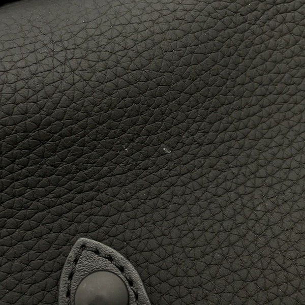 ルイヴィトン リュック トリヨンレザー クリストファー・スリムバックパック M58644 LOUIS VUITTON ヴィトン バッグ 黒 ブラック