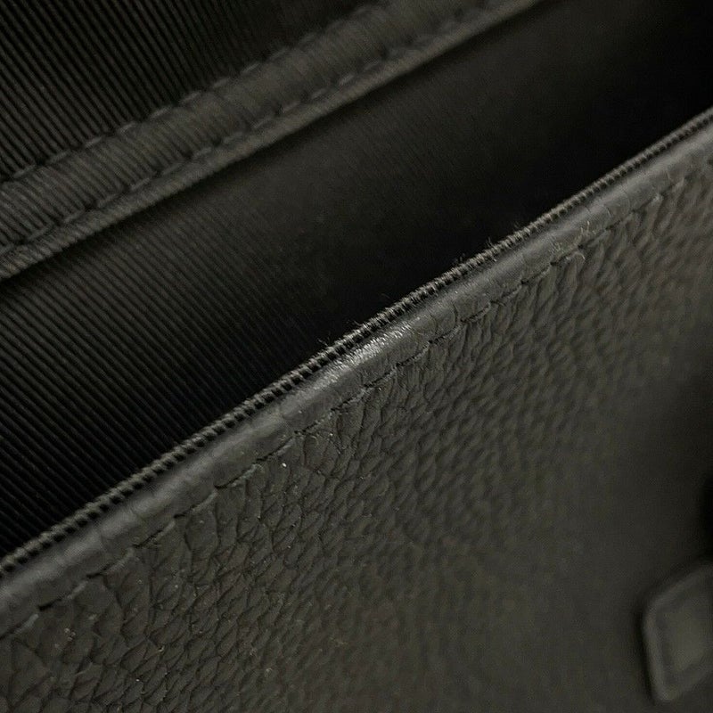 ルイヴィトン リュック トリヨンレザー クリストファー・スリムバックパック M58644 LOUIS VUITTON ヴィトン バッグ 黒 ブラック