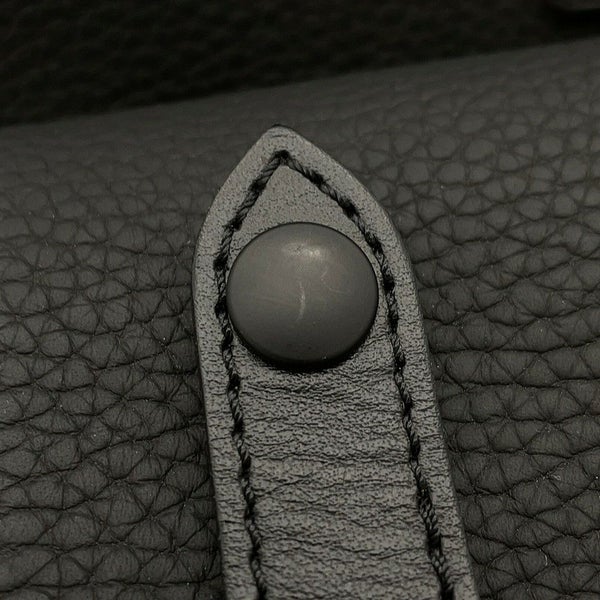 ルイヴィトン リュック トリヨンレザー クリストファー・スリムバックパック M58644 LOUIS VUITTON ヴィトン バッグ 黒 ブラック