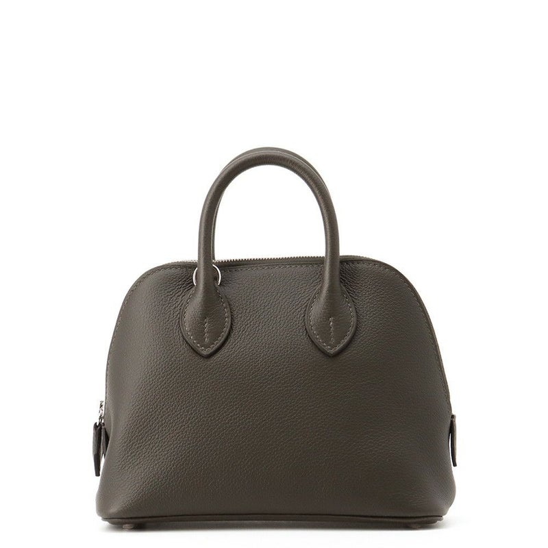 エルメス ボリード1923 ミニ ヴェールブロンズ/シルバー金具 エバーカラー K刻印 ２wayショルダー