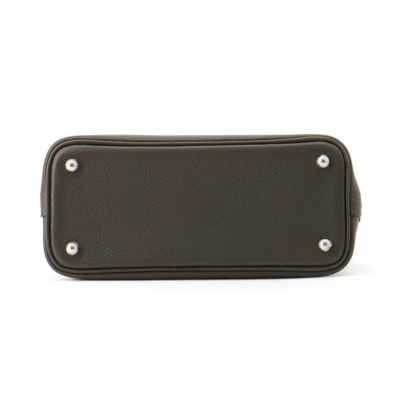 エルメス ボリード1923 ミニ ヴェールブロンズ/シルバー金具 エバーカラー K刻印 ２wayショルダー