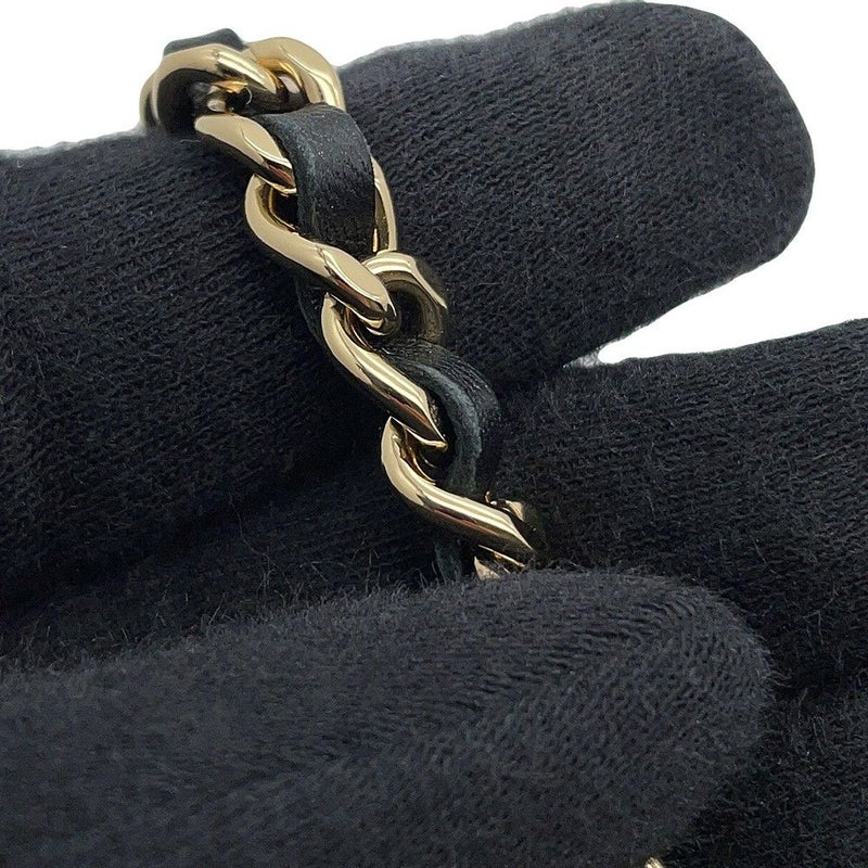 シャネル チェーンショルダーバッグ マトラッセ ココマーク フェイクパール ヴァニティ ラムスキン AP2199 CHANEL 黒