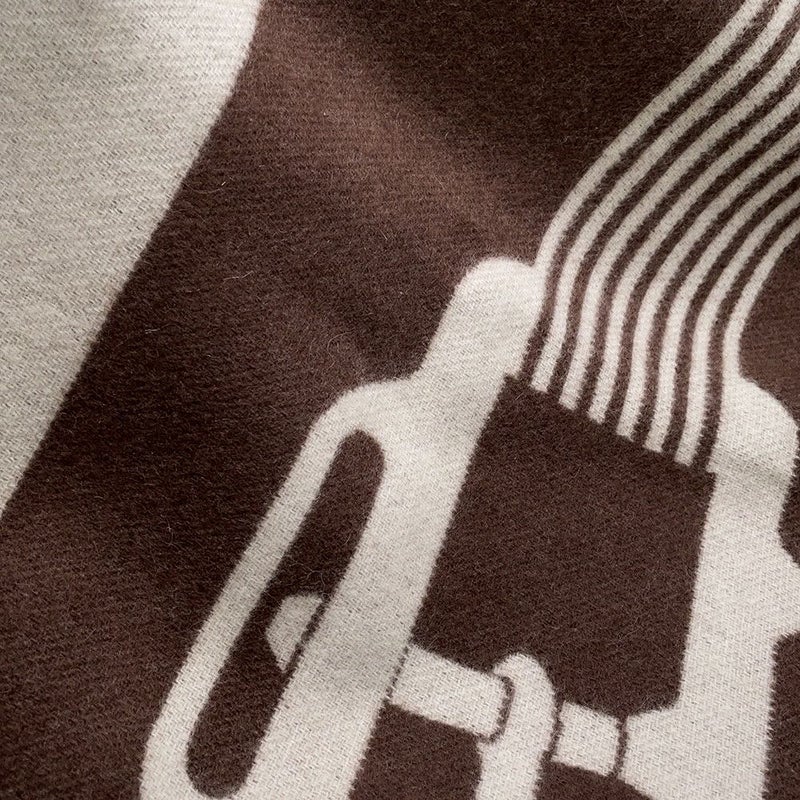 エルメス マフラー サングル・ア・ブックル カシミヤ HERMES 2023年 ソルド品