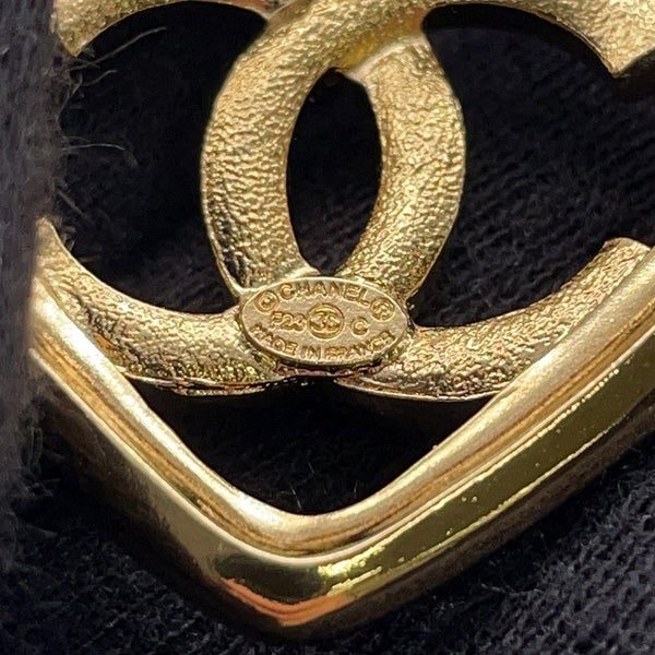 シャネル ブローチ ココマーク ハート ラインストーン F23 C ABA093 CHANEL アクセサリー