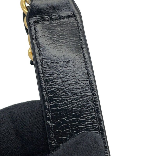 シャネル チェーンショルダーバッグ ガブリエル ドゥ シャネル スモール ホーボーバッグ A91810 CHANEL バッグ 黒