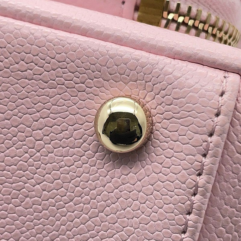 シャネル ハンドバッグ ココマーク マトラッセ キャビアスキン A93749 CHANEL 2wayチェーンショルダーバッグ