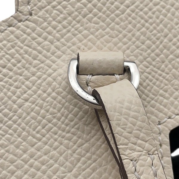 エルメス スマートフォンケース Hタグ ナタ/シルバー金具 エプソン Z刻印 HERMES