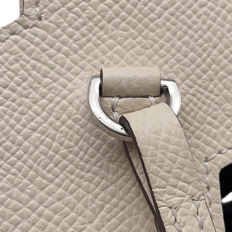 エルメス スマートフォンケース Hタグ ナタ/シルバー金具 エプソン Z刻印 HERMES