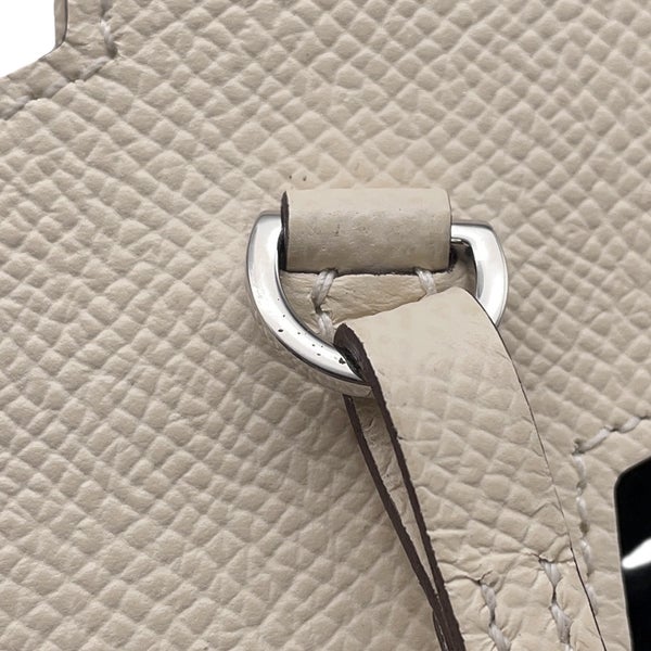 エルメス スマートフォンケース Hタグ ナタ/シルバー金具 エプソン Z刻印 HERMES