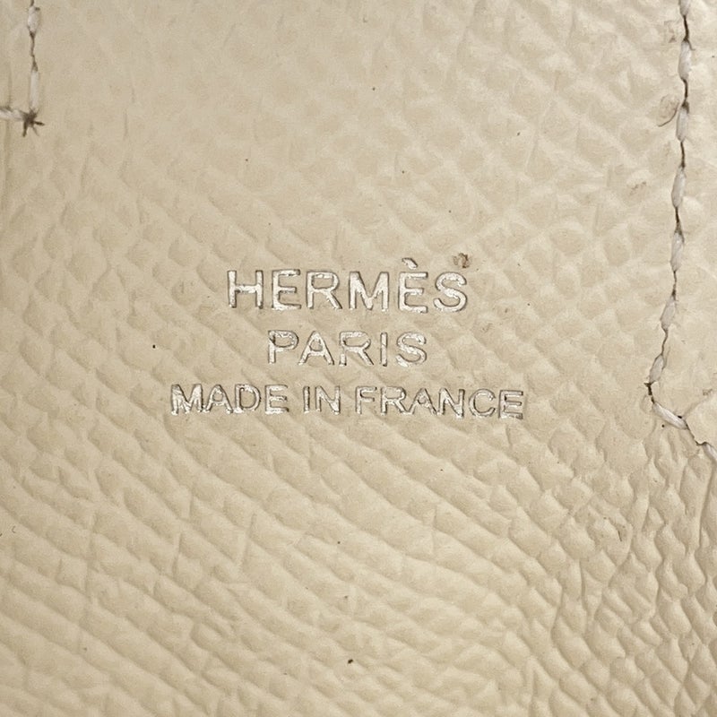 エルメス スマートフォンケース Hタグ ナタ/シルバー金具 エプソン Z刻印 HERMES