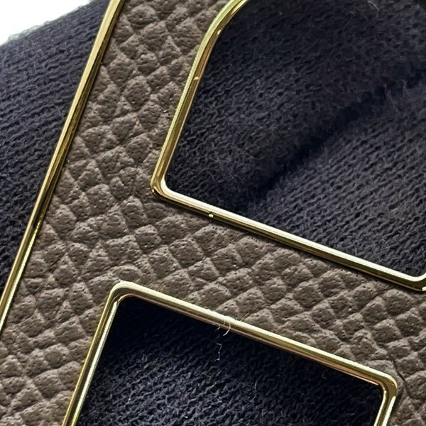 エルメス ブローチ シェーヌダンクル エタン/シルバー金具 エプソン HERMES アクセサリー