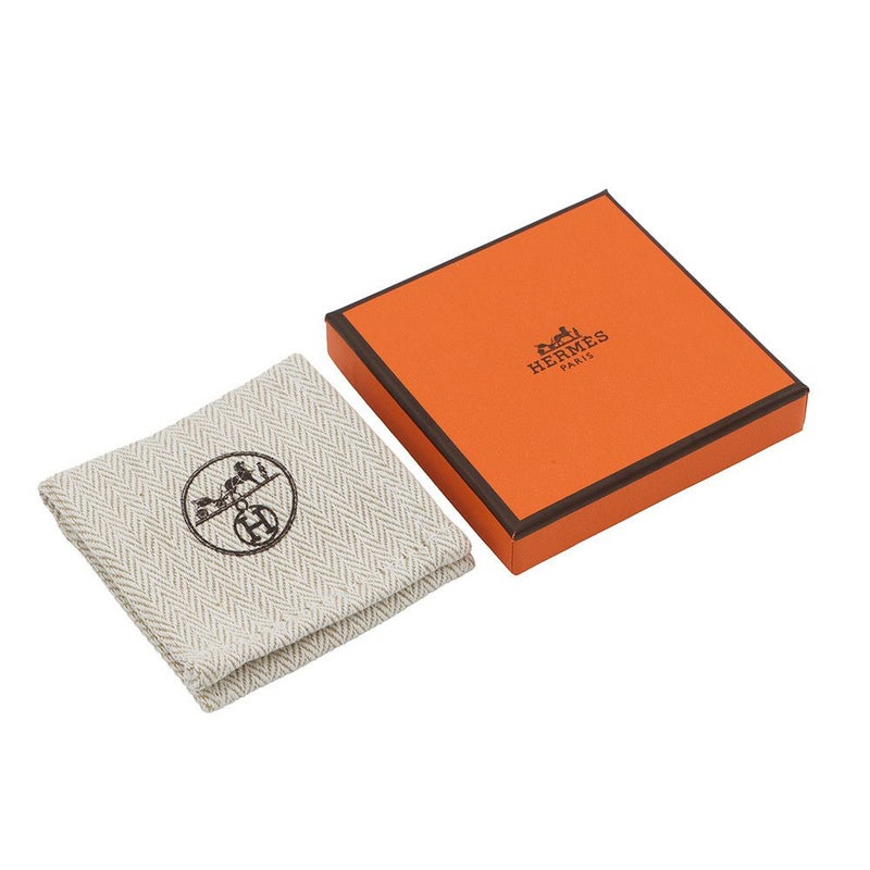 エルメス ブローチ シェーヌダンクル エタン/シルバー金具 エプソン HERMES アクセサリー