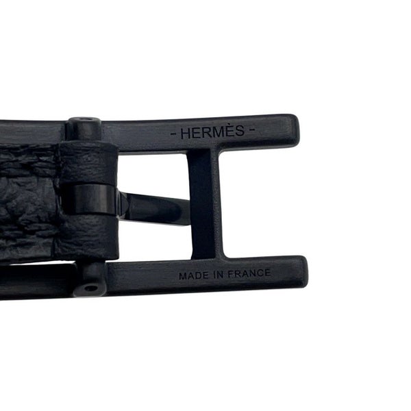 エルメス ブレスレット ビーアピ ドゥブルトゥール ブラック/ブラック金具 スイフト/エプソン サイズT4 黒