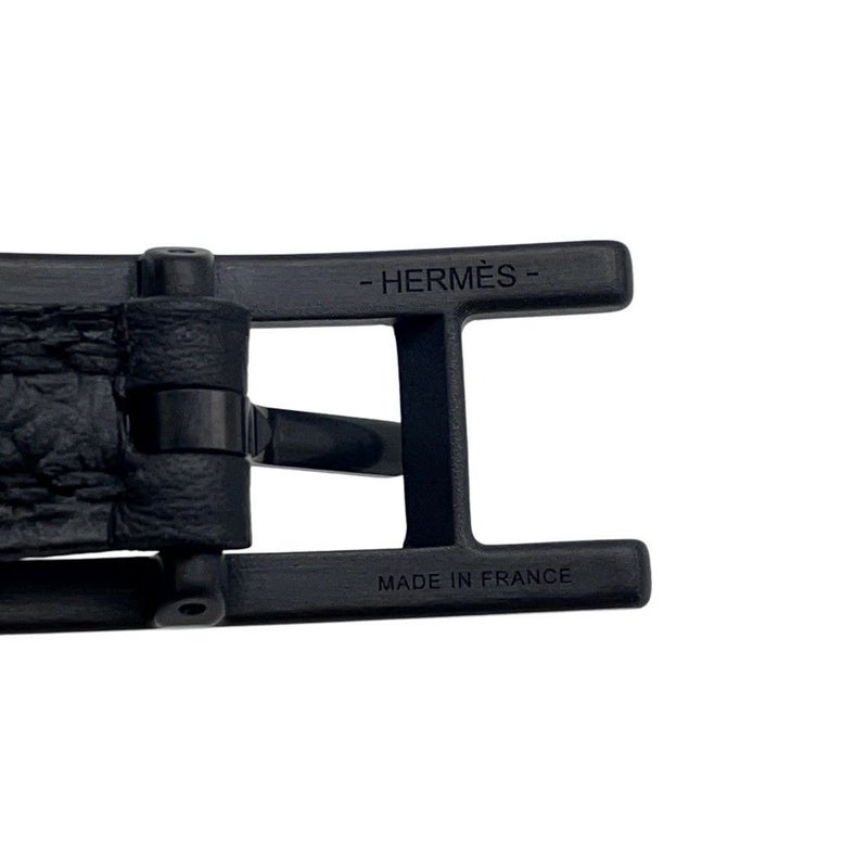 エルメス ブレスレット ビーアピ ドゥブルトゥール ブラック/ブラック金具 スイフト/エプソン サイズT4 黒