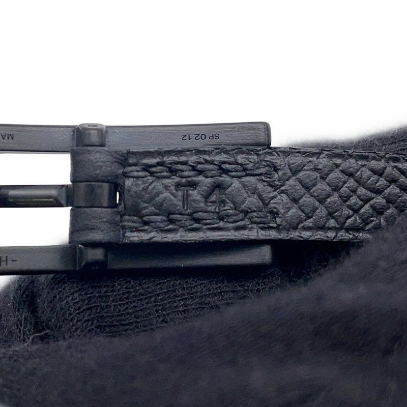 エルメス ブレスレット ビーアピ ドゥブルトゥール ブラック/ブラック金具 スイフト/エプソン サイズT4 黒
