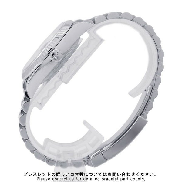 ロレックス デイトジャスト36 SS/K18WG ランダムシリアル ルーレット 126234 ROLEX 腕時計 スレート文字盤