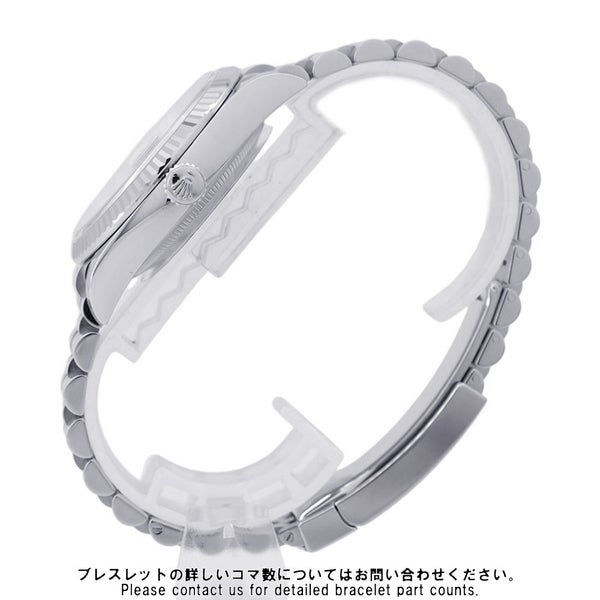 ロレックス デイトジャスト36 SS/K18WG ランダムシリアル ルーレット 126234 ROLEX 腕時計 スレート文字盤