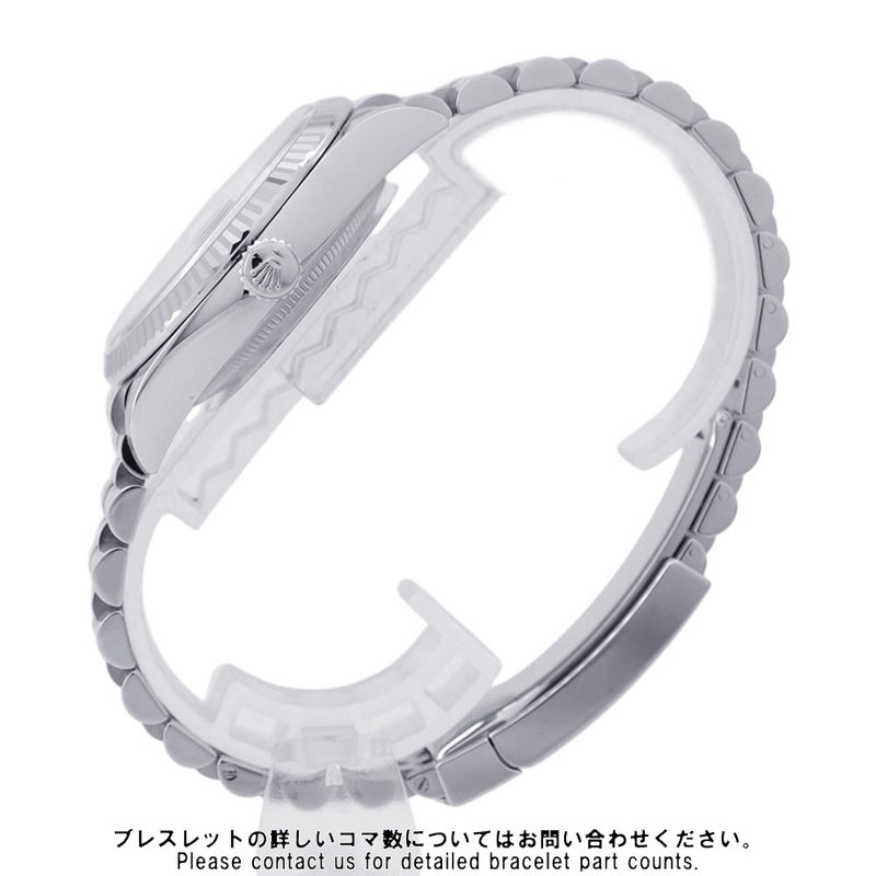 ロレックス デイトジャスト36 SS/K18WG ランダムシリアル ルーレット 126234 ROLEX 腕時計 スレート文字盤