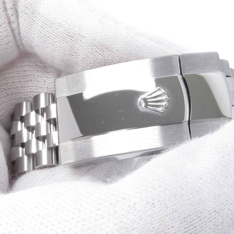 ロレックス デイトジャスト36 SS/K18WG ランダムシリアル ルーレット 126234 ROLEX 腕時計 スレート文字盤