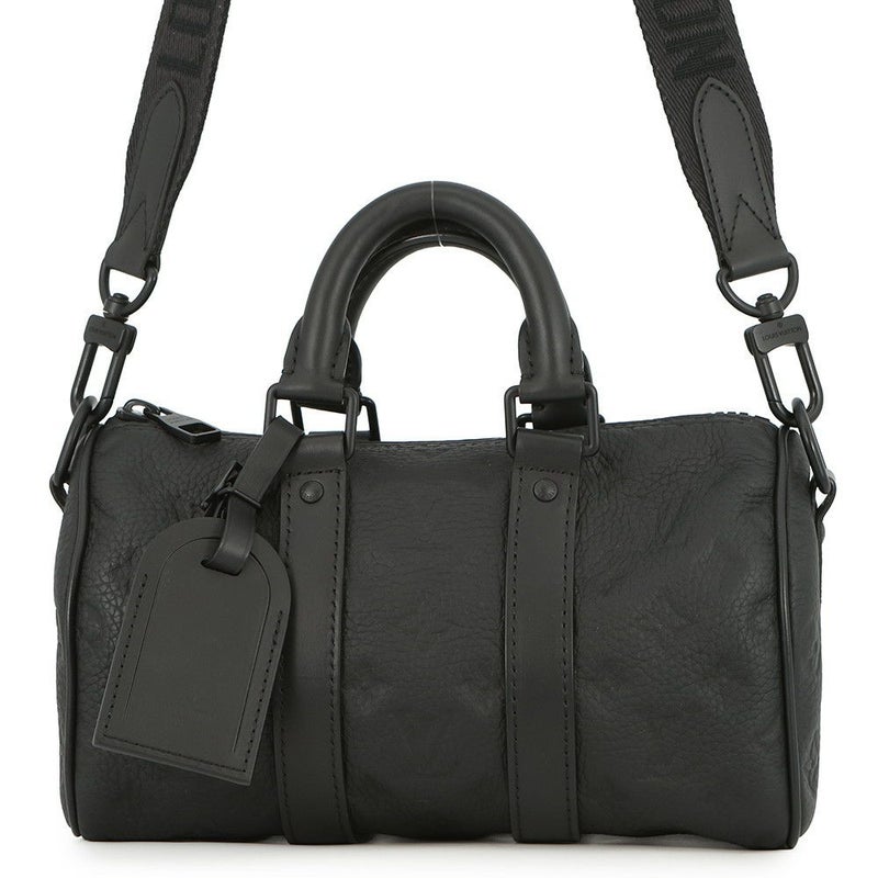 ルイヴィトン ハンドバッグ モノグラム・トリヨン キーポル・バンドリエール 25 M20900 ヴィトン バッグ 2wayショルダー 黒 ブラック