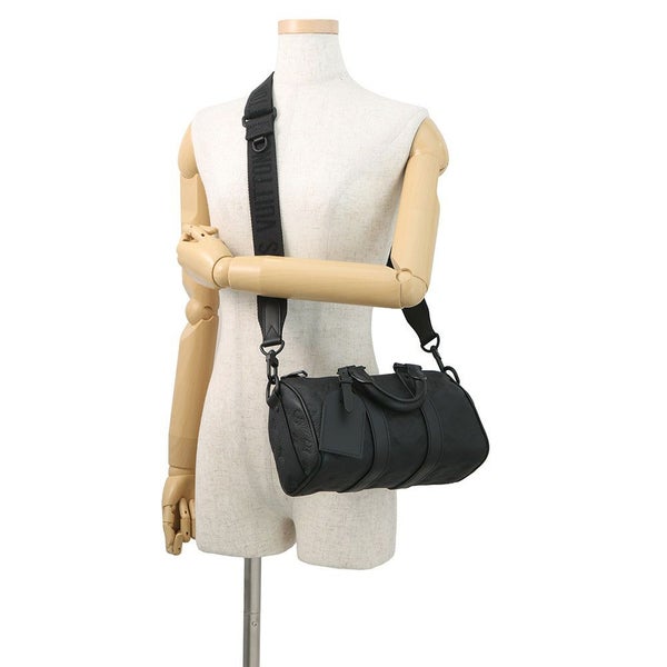 ルイヴィトン ハンドバッグ モノグラム・トリヨン キーポル・バンドリエール 25 M20900 ヴィトン バッグ 2wayショルダー 黒 ブラック