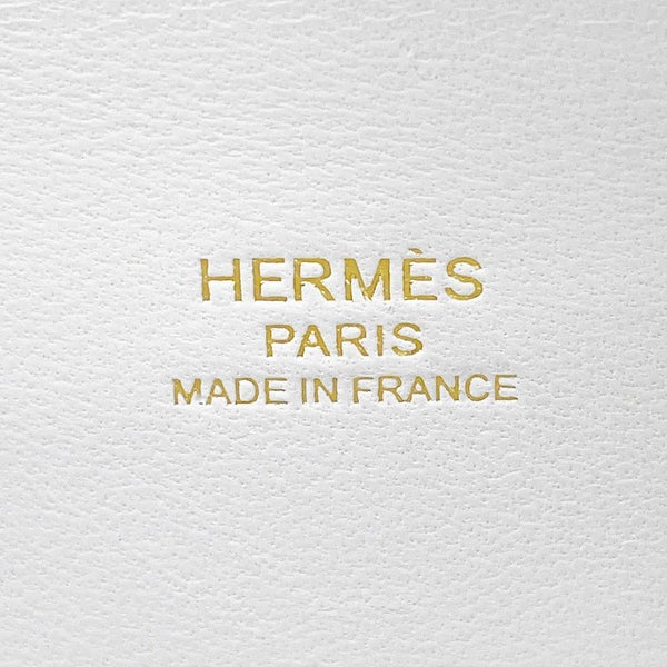エルメス ボリード1923 ミニ ニューホワイト/ゴールド金具 エバーカラー K刻印 ２wayショルダー 白