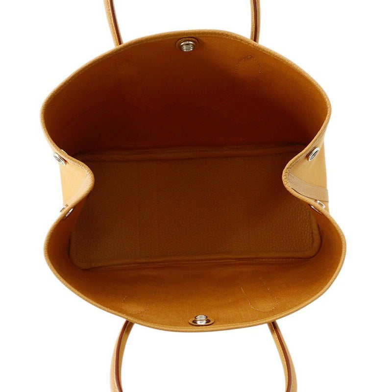 エルメス トートバッグ ガーデンパーティTPM セサミ/シルバー金具 トワルオフィシエ/ネゴンダ K刻印