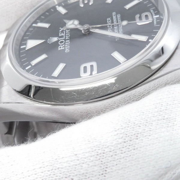 ロレックス エクスプローラー1 ランダムシリアル ルーレット 214270 ROLEX 腕時計 黒文字盤