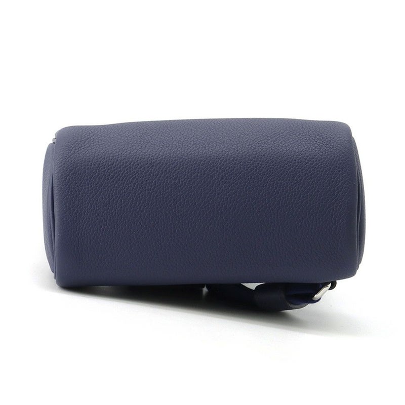 エルメス ボディバッグ ケリー アッカドPM ブルーネイビー/シルバー金具 トゴ B刻印 メンズ