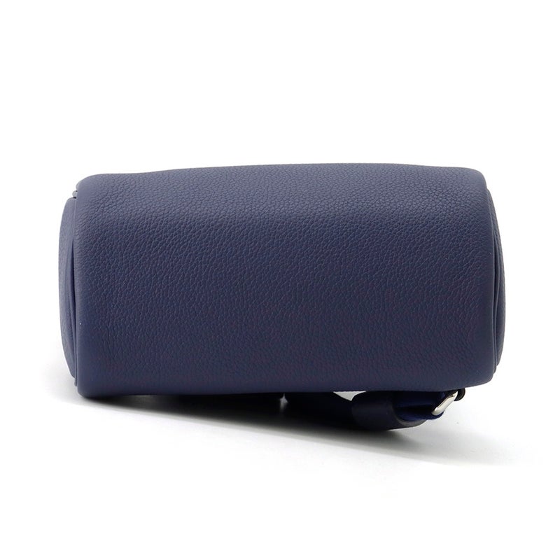 エルメス ボディバッグ ケリー アッカドPM ブルーネイビー/シルバー金具 トゴ B刻印 メンズ