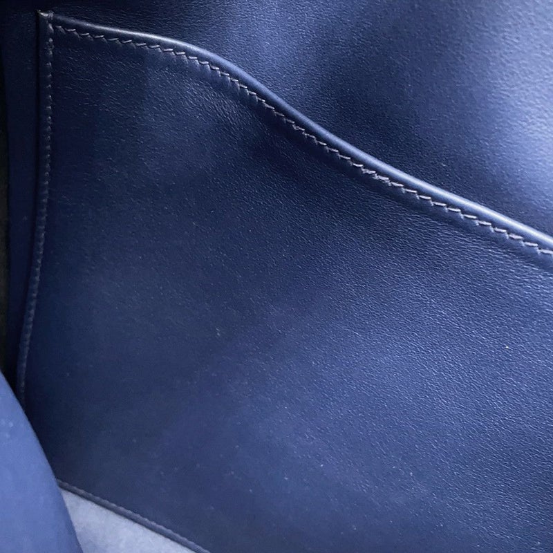 エルメス ボディバッグ ケリー アッカドPM ブルーネイビー/シルバー金具 トゴ B刻印 メンズ