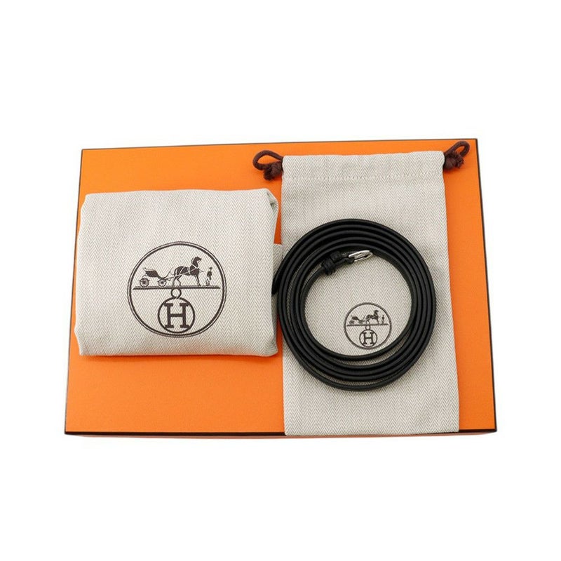 エルメス 24/24 サック ヴァンキャトル ミニ ブラック/シルバー金具 ヴォーヴォリュプト K刻印 ２wayショルダー 黒