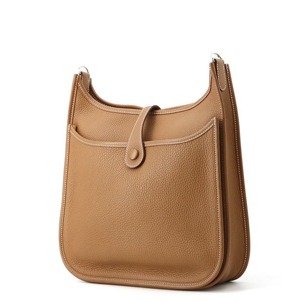 エルメス ショルダーバッグ エブリン3 PM ゴールド/シルバー金具 トリヨンクレマンス K刻印