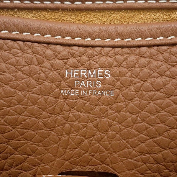 エルメス ショルダーバッグ エブリン3 PM ゴールド/シルバー金具 トリヨンクレマンス K刻印