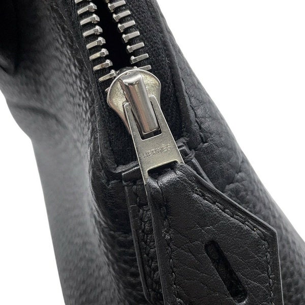 エルメス ハンドバッグ ボリード31 ブラック/シルバー金具 トリヨンクレマンス □R刻印 ２wayショルダー 黒