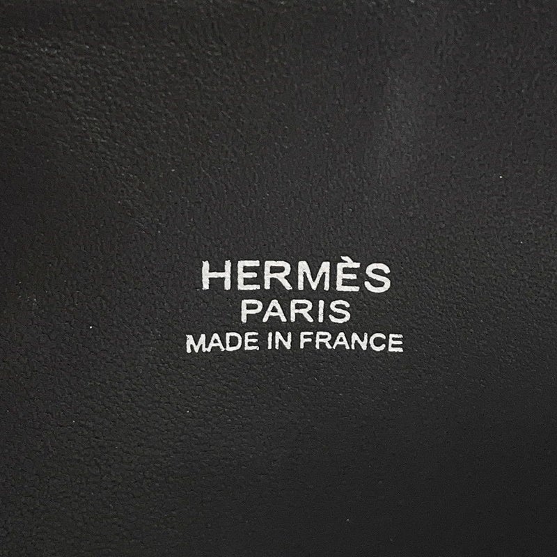 エルメス ハンドバッグ ボリード31 ブラック/シルバー金具 トリヨンクレマンス □R刻印 ２wayショルダー 黒