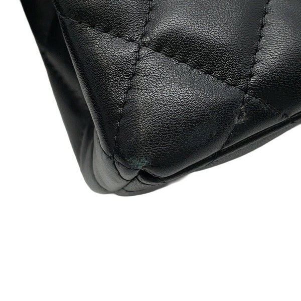 シャネル ハンドバッグ ミニ マトラッセ ココマーク ラムスキン AS4416 CHANEL 2wayショルダーバッグ 黒