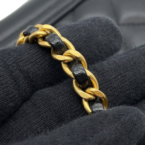 シャネル ハンドバッグ ミニ マトラッセ ココマーク ラムスキン AS4416 CHANEL 2wayショルダーバッグ 黒