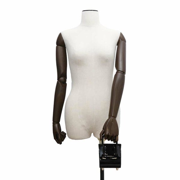 クリスチャン・ルブタン ハンドバッグ パロマ ナノ パテント 1215050 Christian Louboutin 2wayショルダーバッグ 黒