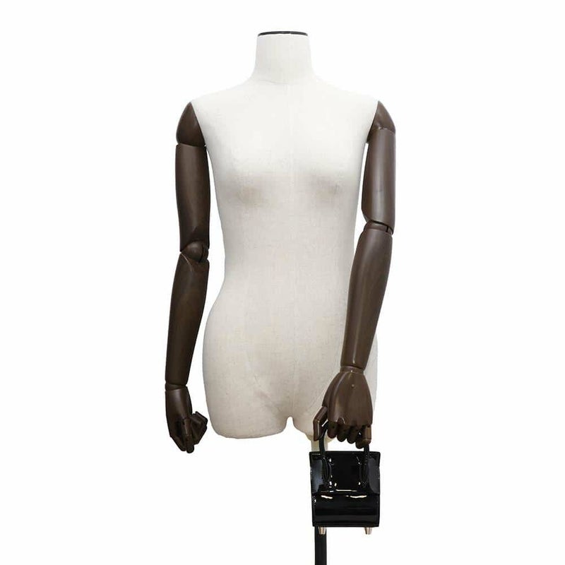 クリスチャン・ルブタン ハンドバッグ パロマ ナノ パテント 1215050 Christian Louboutin 2wayショルダーバッグ 黒