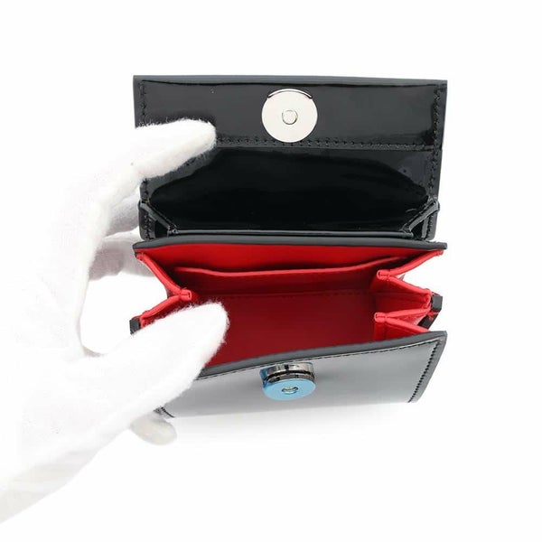 クリスチャン・ルブタン ハンドバッグ パロマ ナノ パテント 1215050 Christian Louboutin 2wayショルダーバッグ 黒