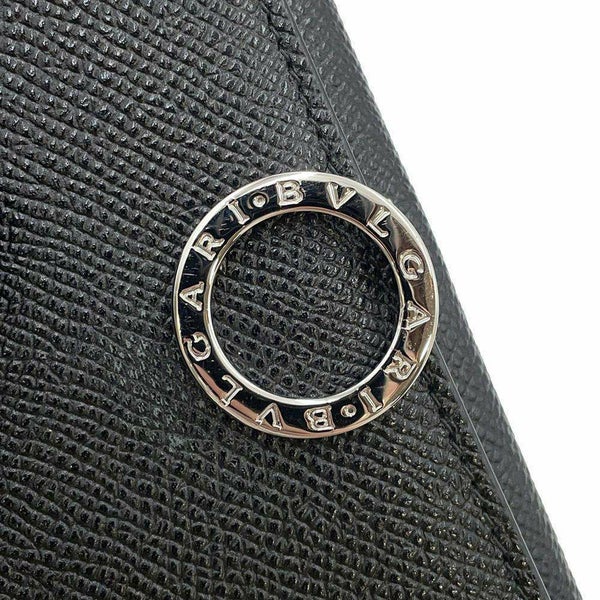 ブルガリ 長財布 ブルガリ クリップ ラージウォレット 289381 BVLGARI 財布 黒